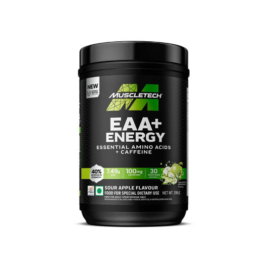 Muscletech EAA+Energy Sour Apple-396gm