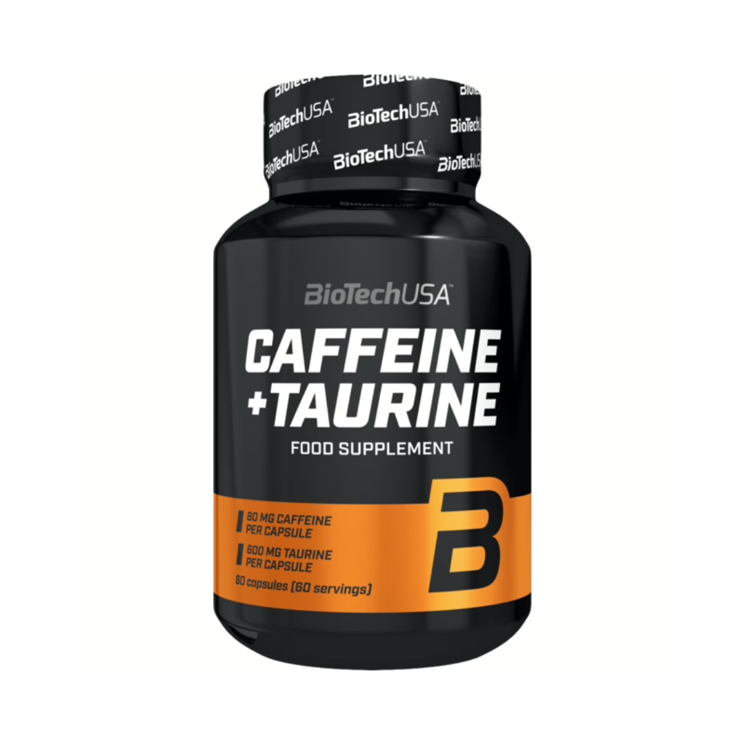 BIOTECH USA CAFFEIN+TAURINE-60 CAPS