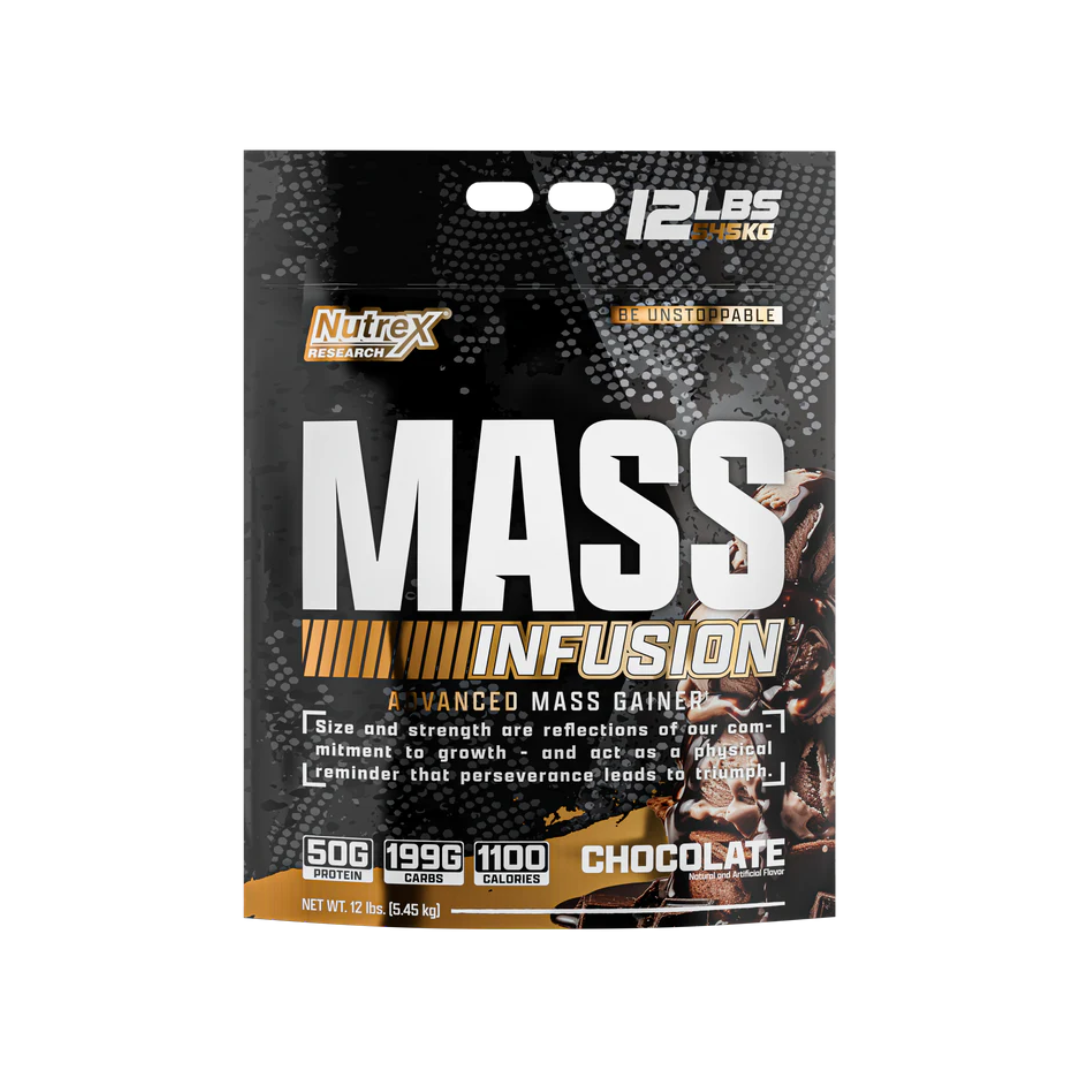 NUTREX MASS INFUSION 12 LBS - CHOCOLATE