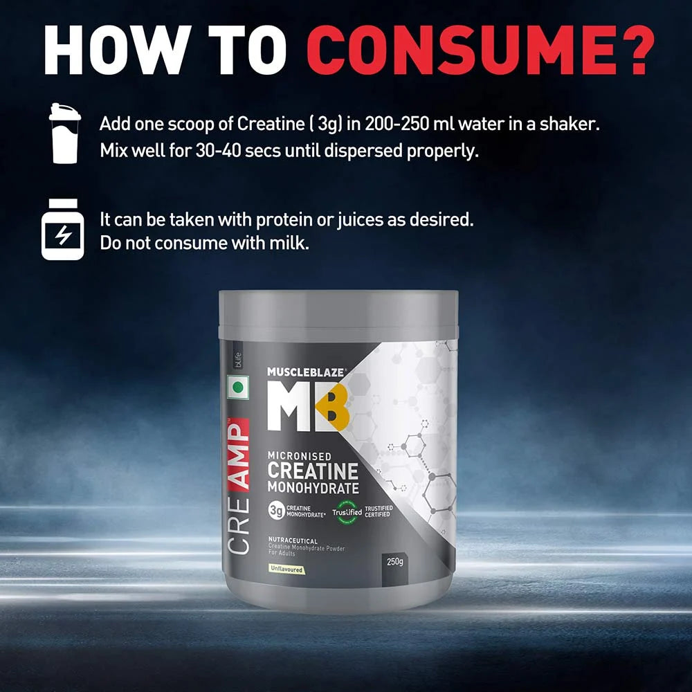 MUSCLEBLAZE CREATINE CREAMP 100 GM