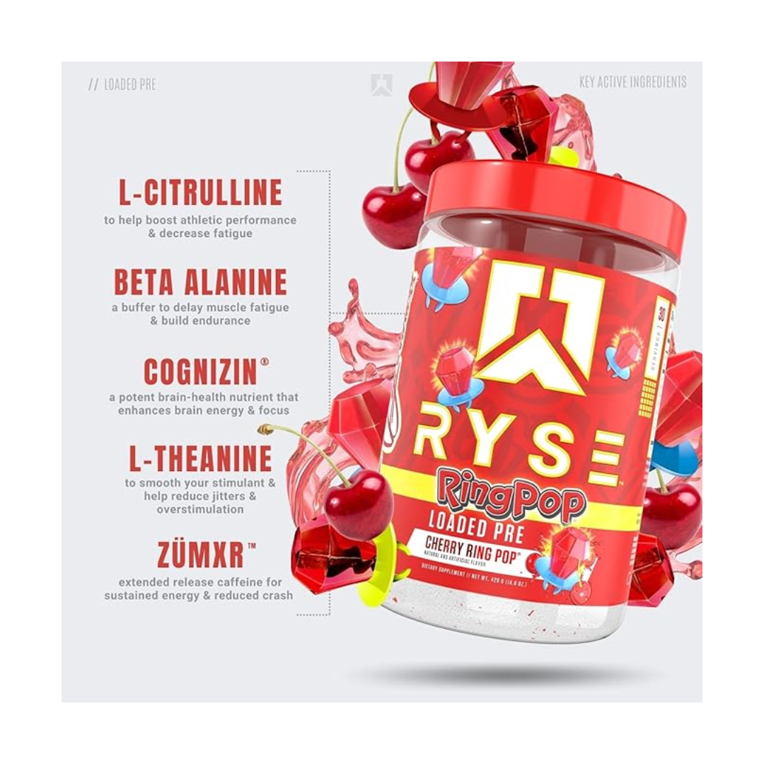 RYSE LOADED PRE- RING POP CHERRY-30 SER