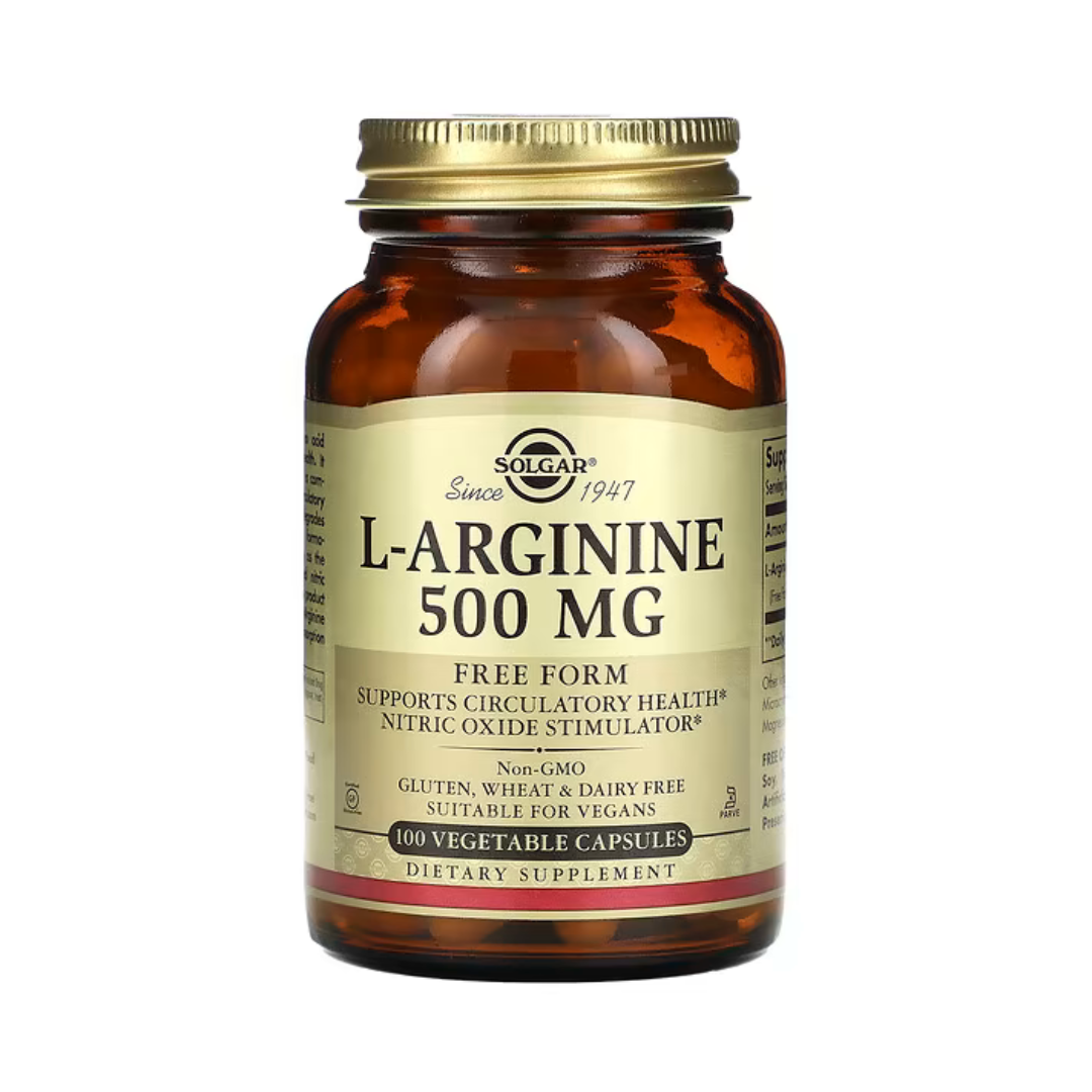 SOLGAR L-ARGININE 500Mg-120