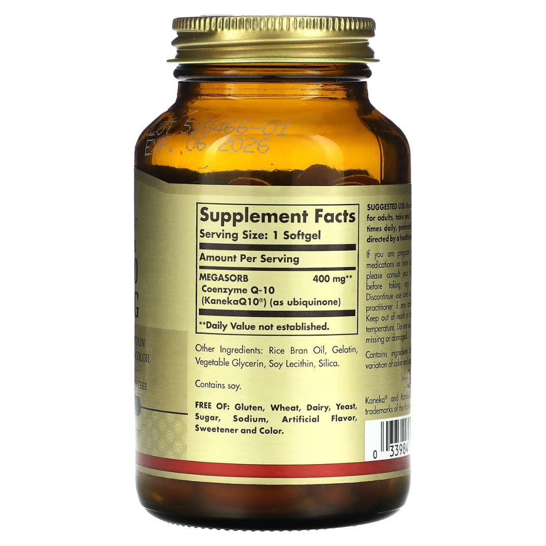 Solgar CoQ-10-60 Softgel