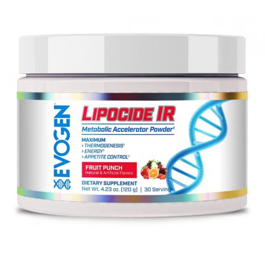 EVOGEN LIPOCIDE IR - FRUIT PUNCH - 30 SERVING