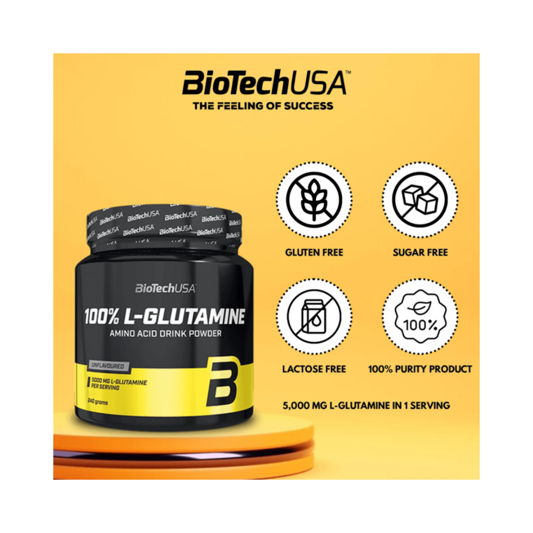 BIOTECH USA L - GLUTAMINE - 48 SERV