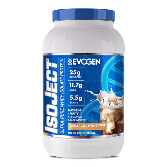 Evogen | Nutrition Isoject, Vanilla Cold Brew | 1.83 lb