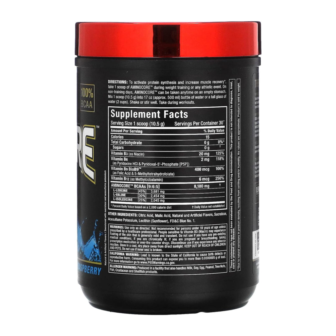 ALLMAX AMINOCORE BCAA 315G BLUE RASPBERRY