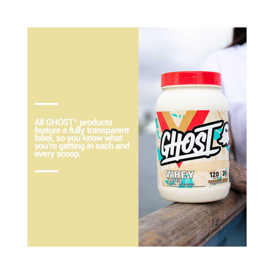 Ghost Whey Protein - Coffee Ice Cream 2 LB