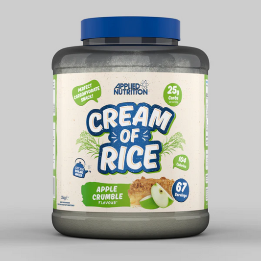 APPLIED NUTRITION CREAM OF RICE 2KG APPLE CRUMBLE