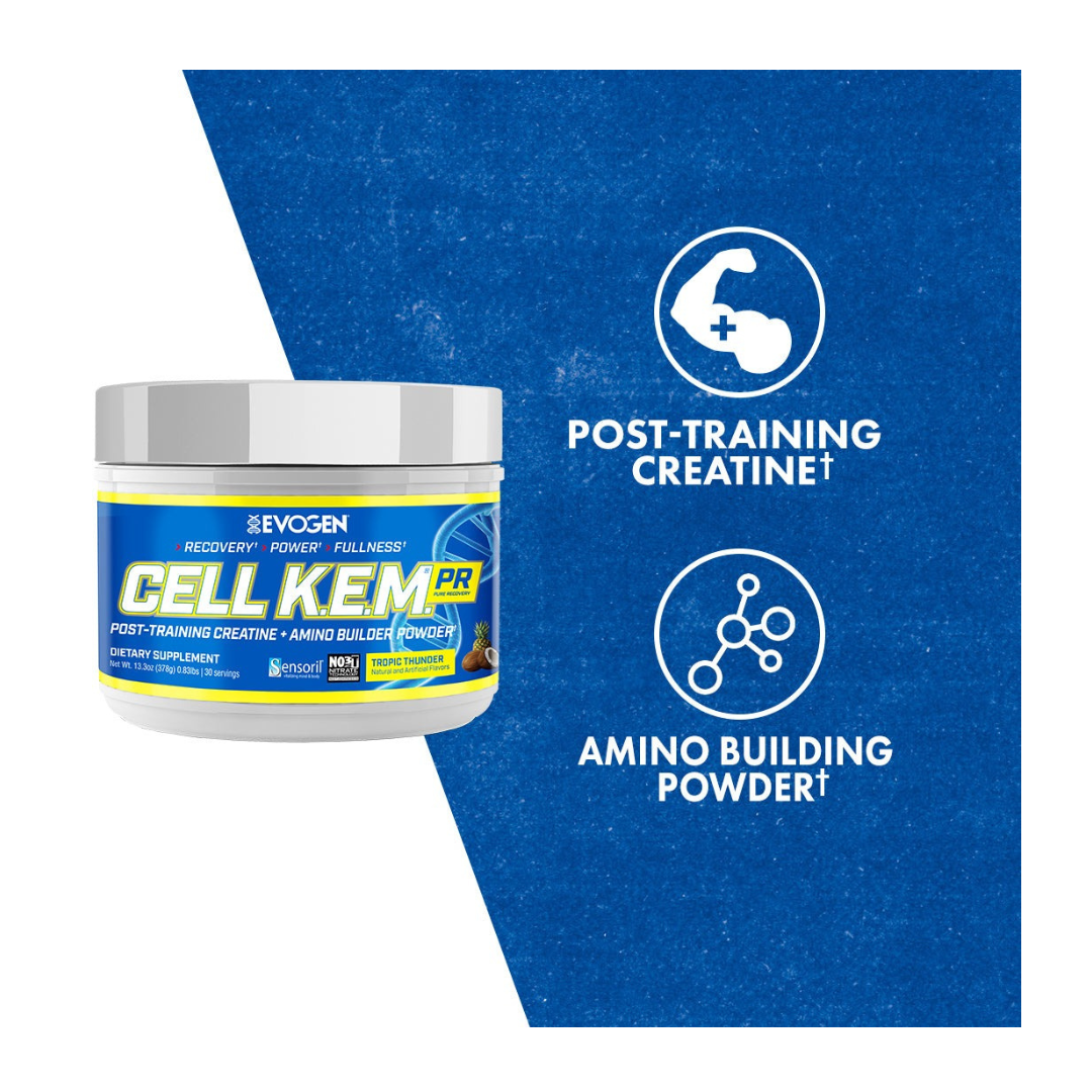 EVOGEN CELL K.E.M. - TROPIC THUNDER -30SERVING