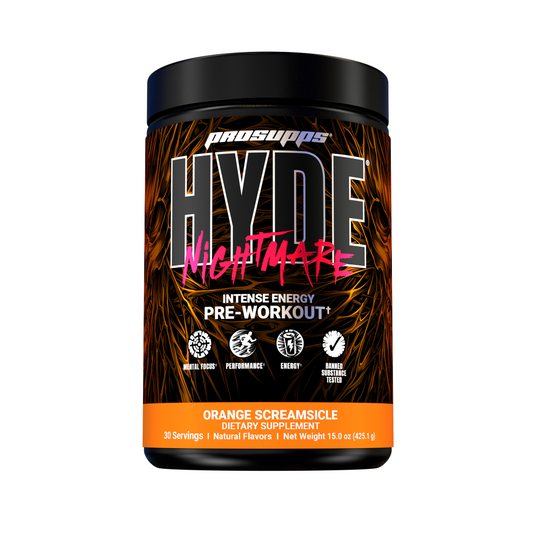 PRO SUPPS HYDE NIGHTMARE-ORANGE SCREAMSICLE-30 SERVINGS