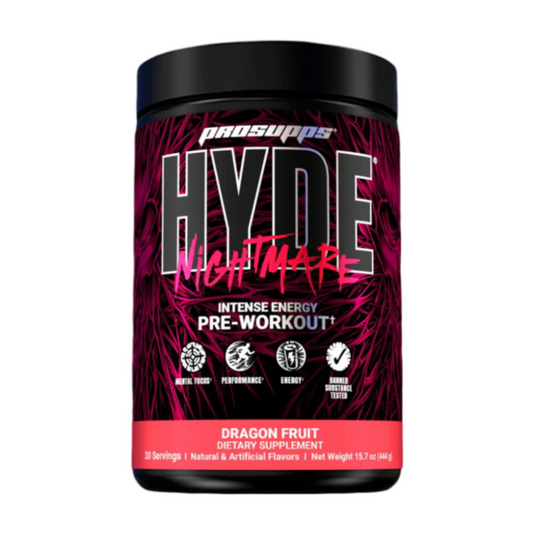 PRO SUPPS HYDE NIGHTMARE PRE WORKOUT-30 SERV DRAGON FRUIT