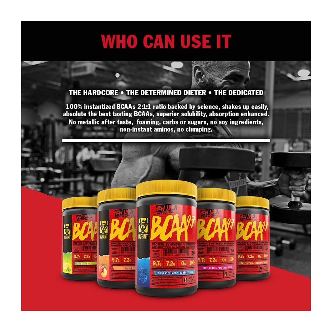 MUTANT Bcaa-Pineapple Passion-30 servings