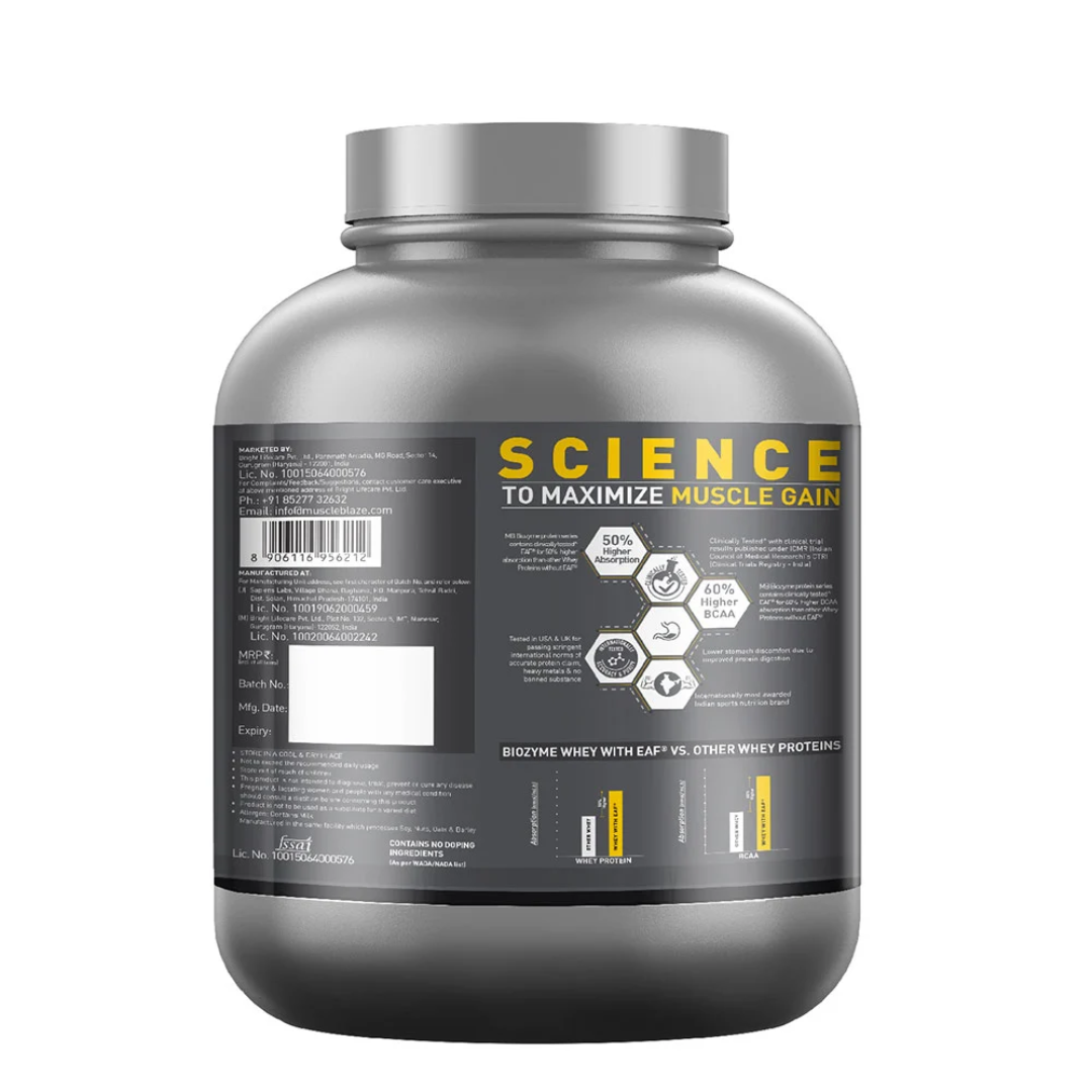 Muscleblaze Biozyme Performance whey-French Vanilla Cream-4.4lbs