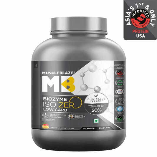 MuscleBlaze Iso-Low carb- 4.4 lb Tropical Mango