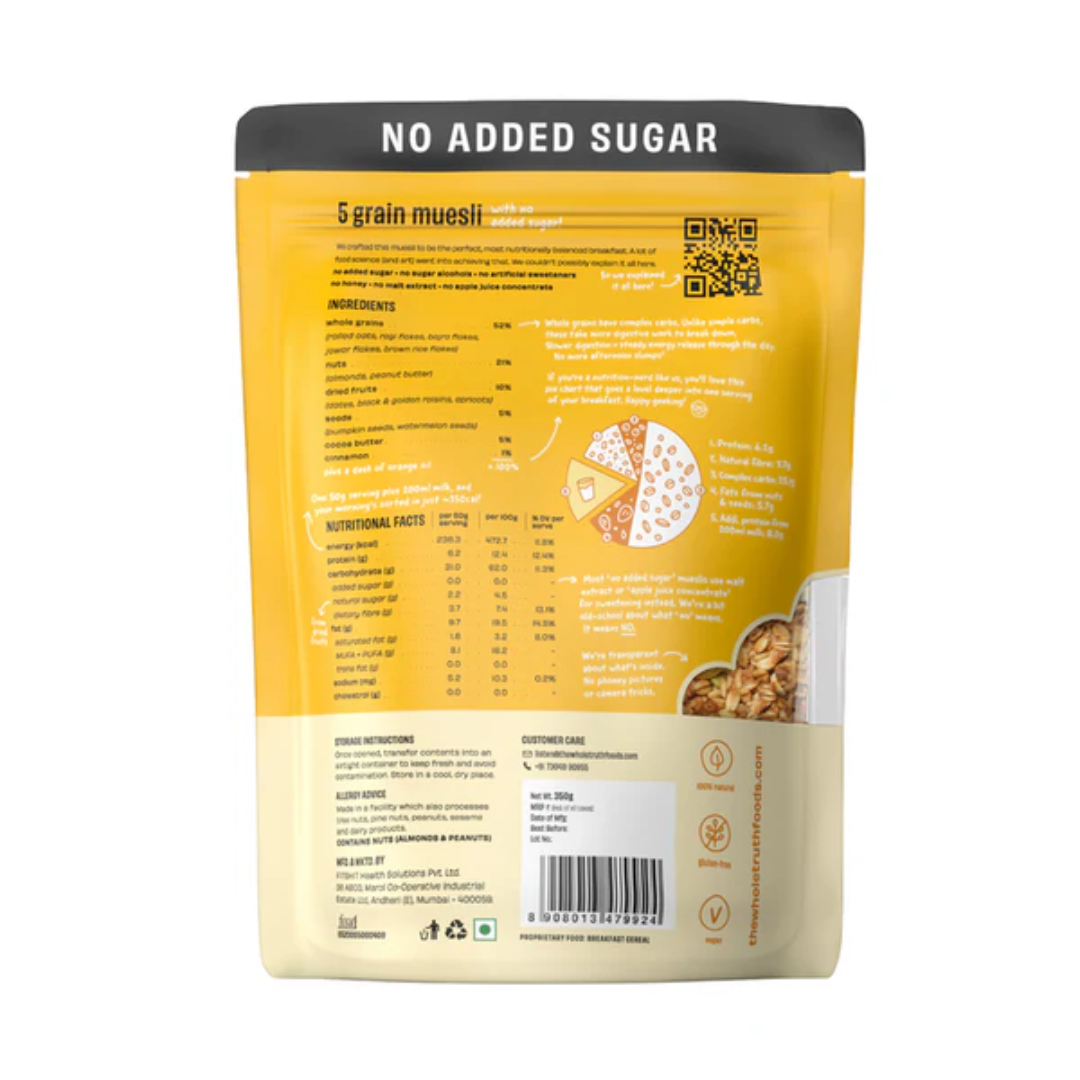 The Whole Truth Muesli 350g