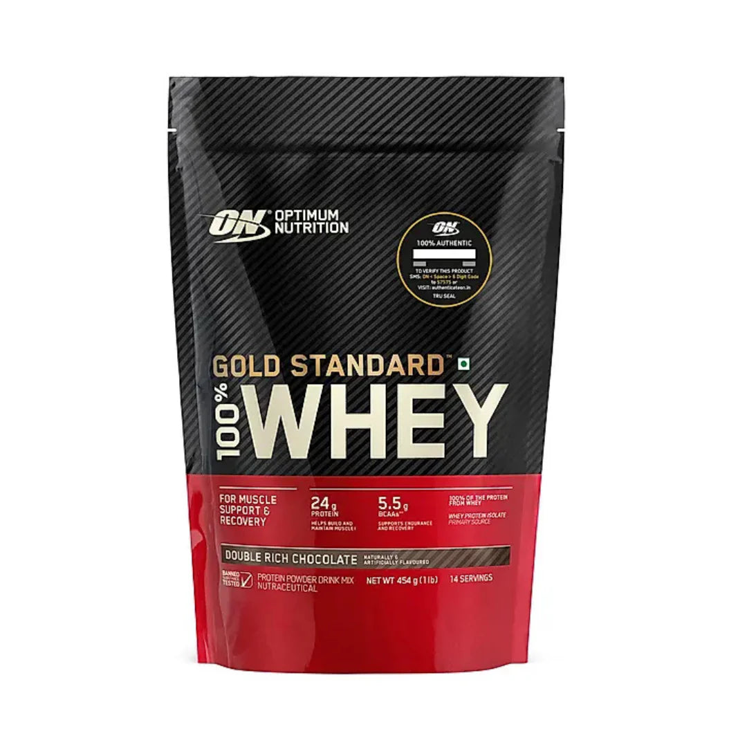 ON Optimum Nutrition Gold Standard Whey Protein 1 lb Double Rich Chocolate