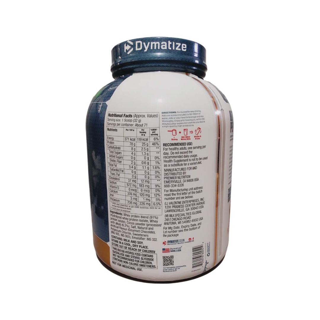 Dymatize Iso 100 5 lb Gourmet Chocolate