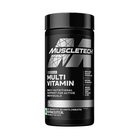 MuscleTech Multi Vitamin 60 Tablets Unflavoured