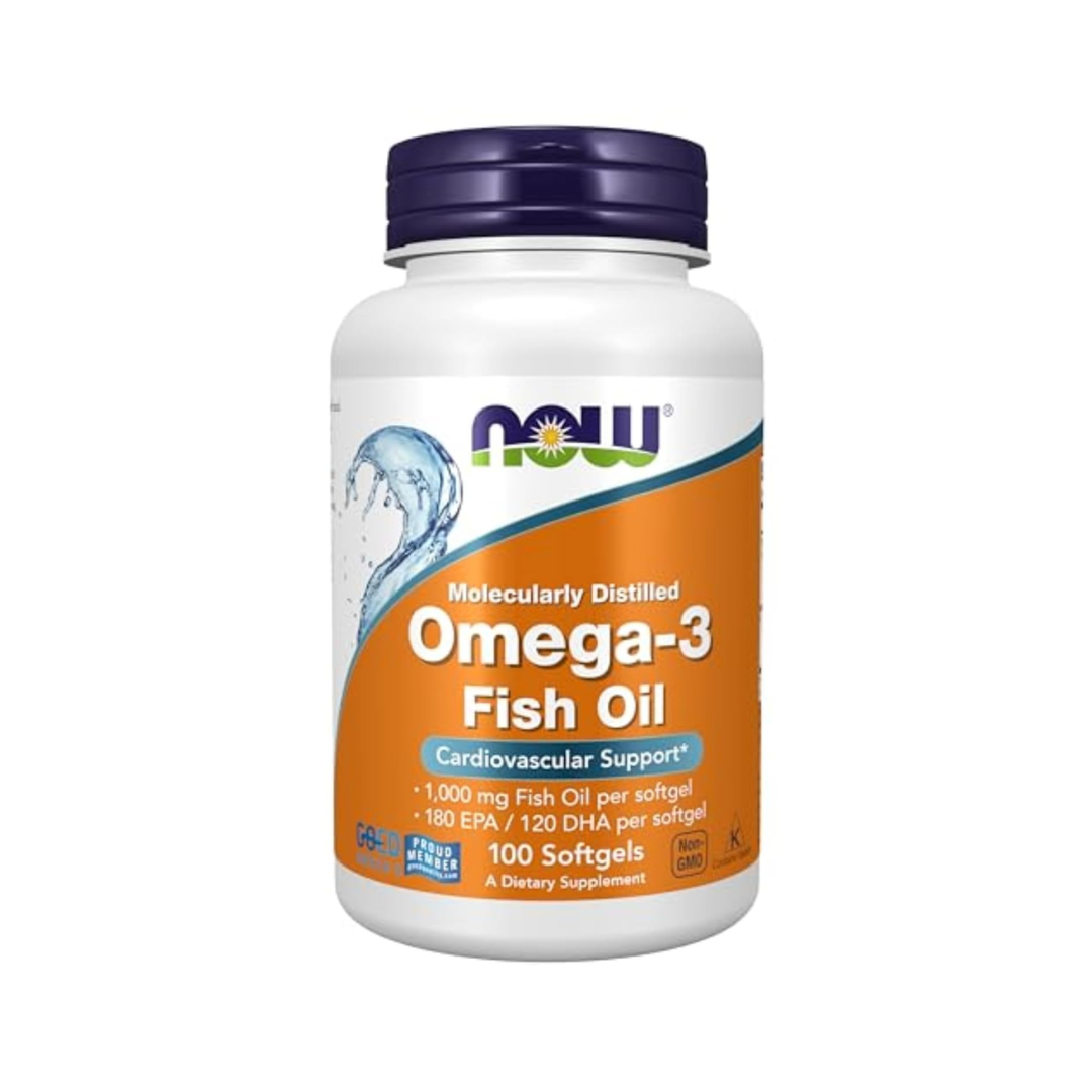 Now Omega-3 100 Softgels Unflavoured