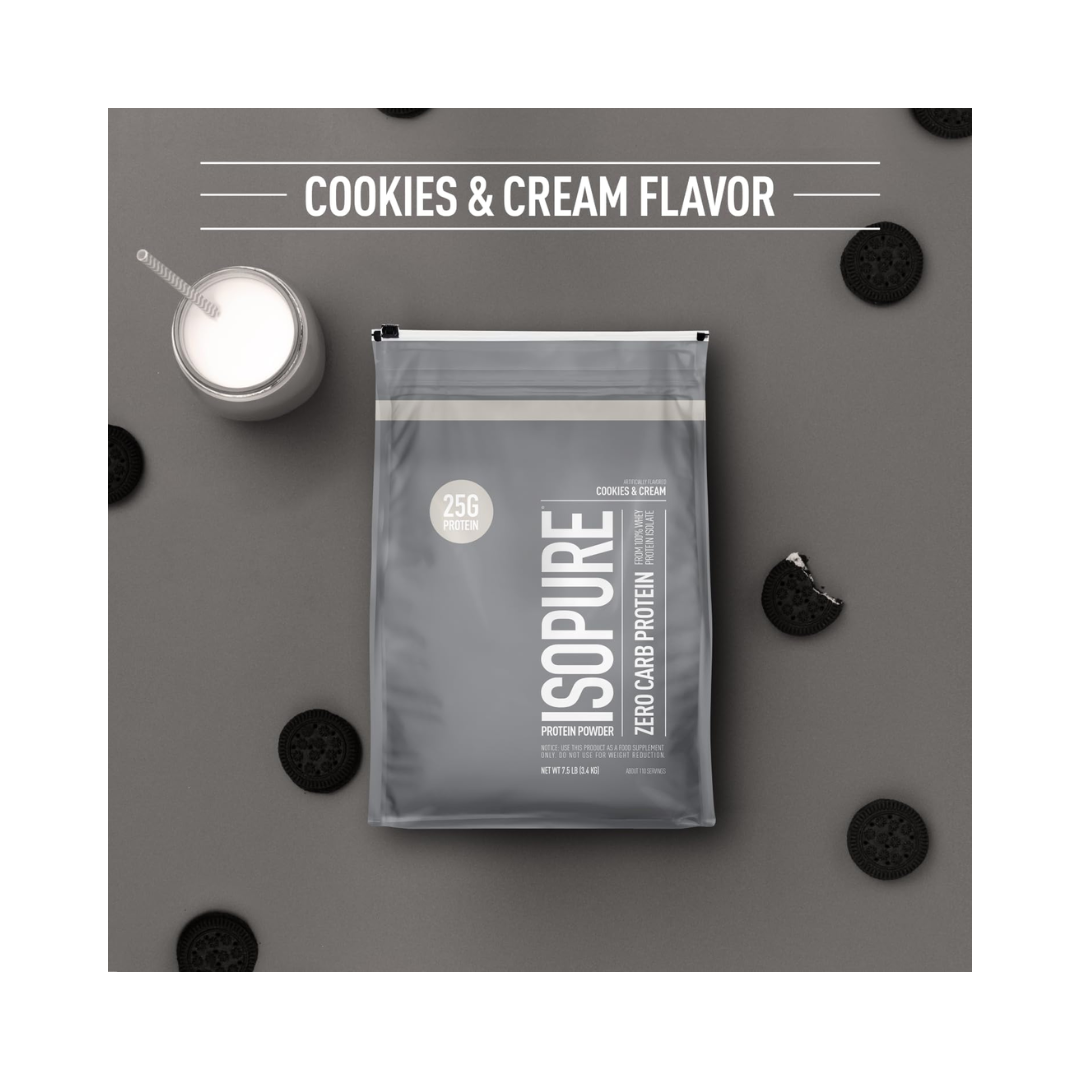Isopure Zero Carb 7.5 lb Cookies & Cream