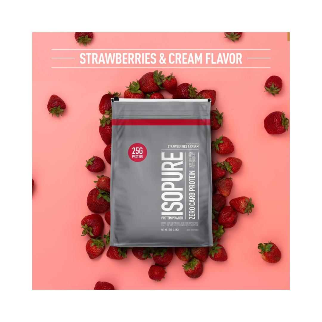 Isopure Zero Carb 7.5 lb Strawberries & Cream