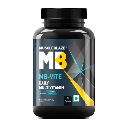MuscleBlaze MB-VITE Multivitamin 60 Tablets Unflavoured