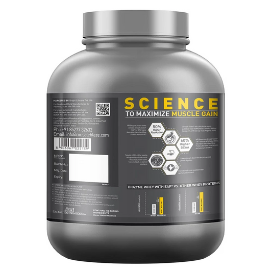 MuscleBlaze Iso-Zero 4.4 lb Ice Cream Chocolate
