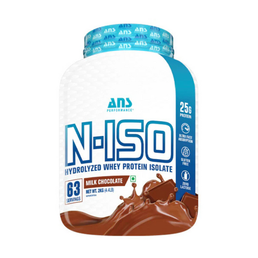ANS Performance N-ISO Pure Hydrolysed Whey Protein Isolate 2.27kg Milk Chocolate