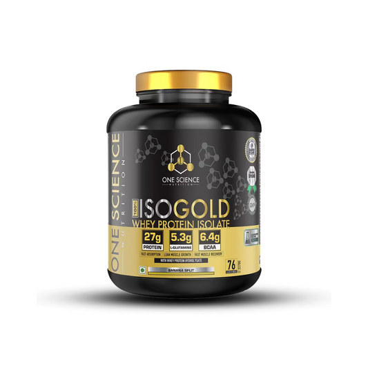 One Science Iso Gold Protein 2270 g Banana Split