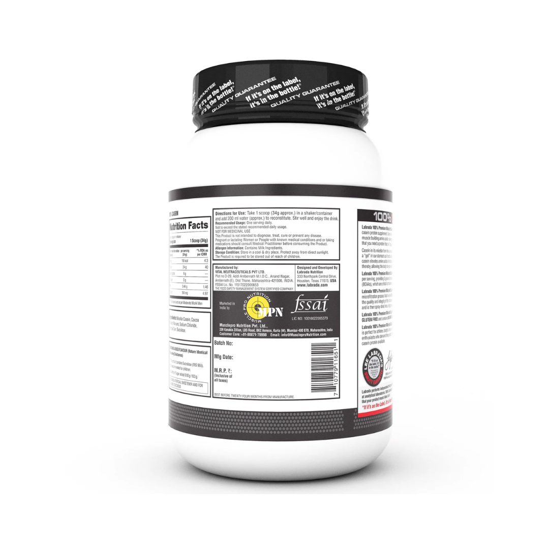 Labrada Casein 1kg Dutch Chocolate