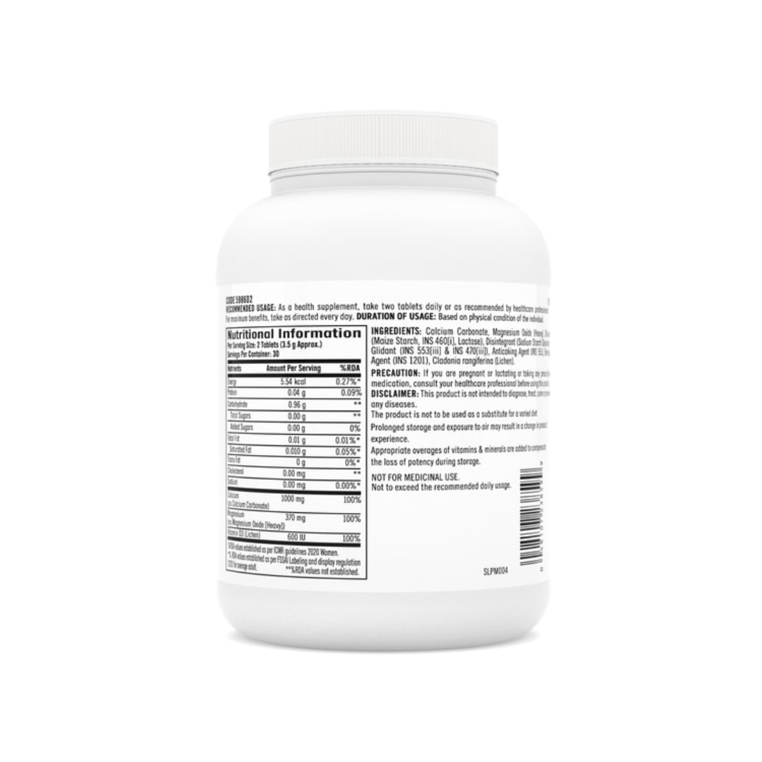 GNC Calcium Plus 1000 with Magnesium and Vitamin D3 60 Tablets