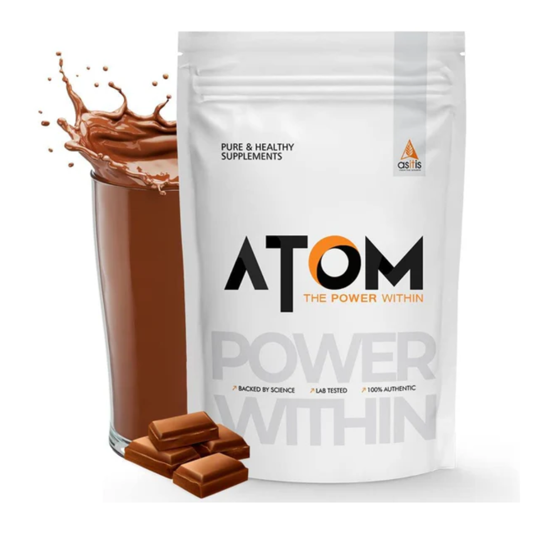 Asitis Atom Whey Protein Blend- 2 kg-Double Rich Chocolate