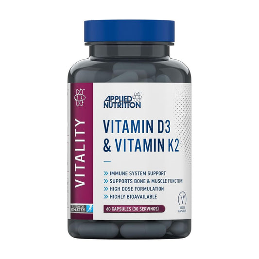 Applied Nutrition Vitamin D3 & K2 60 Capsules