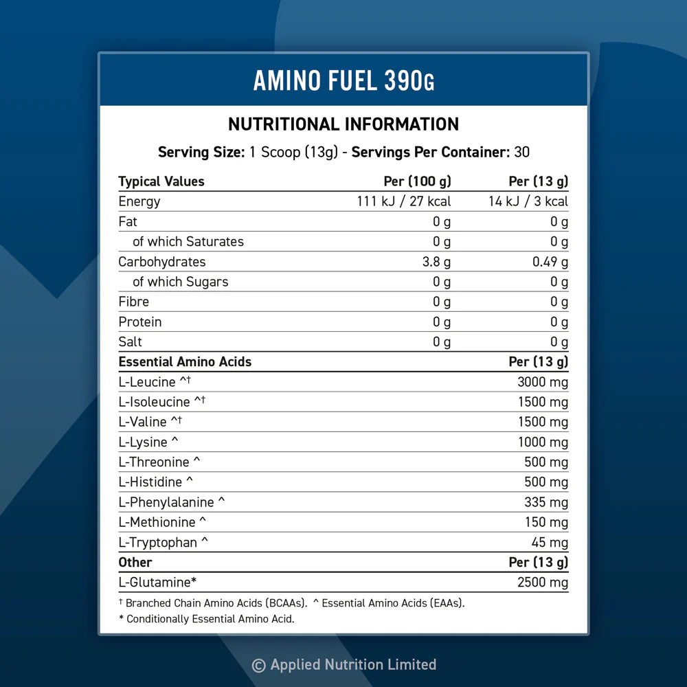 Applied Nutrition Amino Fuel | Cola Blast | 30 Servings