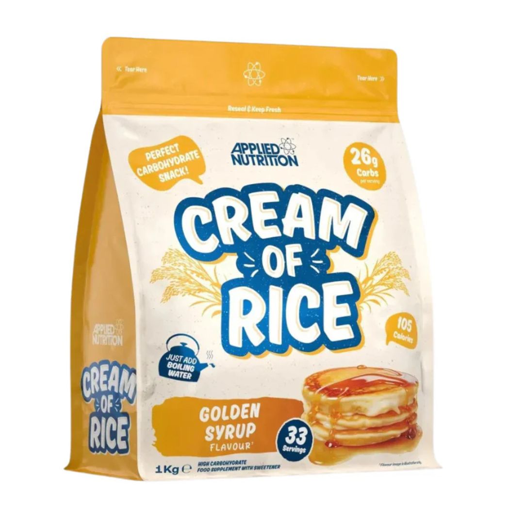 Applied Nutrition Cream of Rice 1 Kg Golden Syrup
