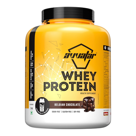 Avvatar Whey Protein-2 Kg-Belgian Chocolate