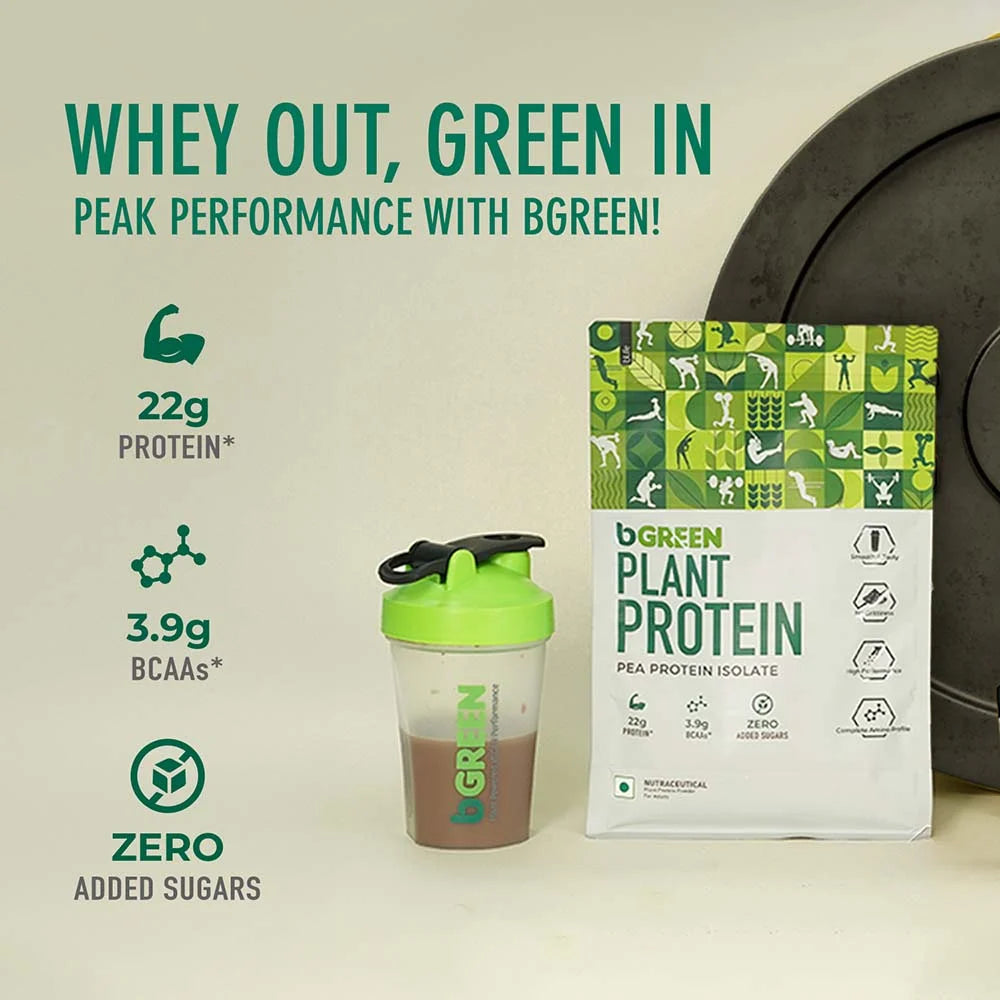 BGREEN PLANT PROTEIN 1 KG - CHOCOLATE