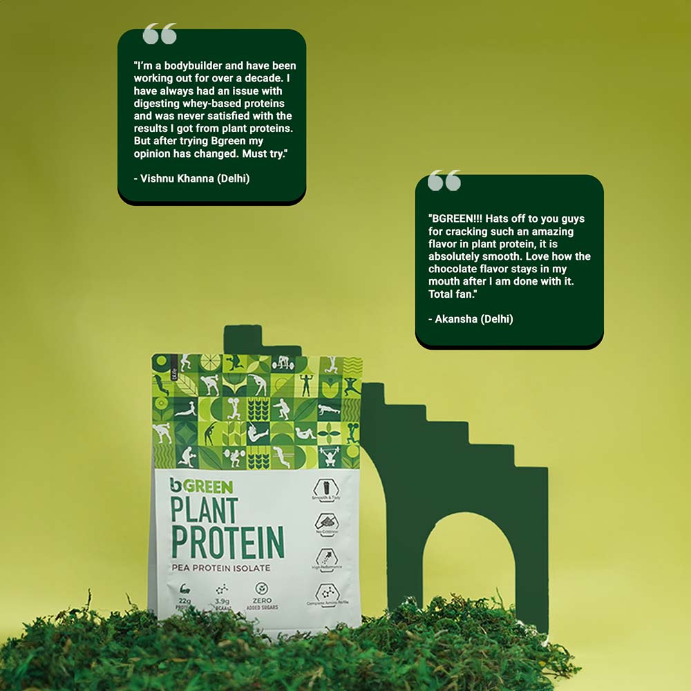 BGREEN PLANT PROTEIN 1 KG - CHOCOLATE