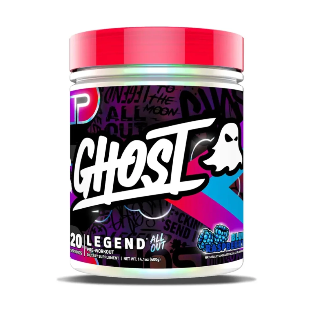 GHOST LEGEND ALL OUT - BLUE RASPBERRY - 400GM