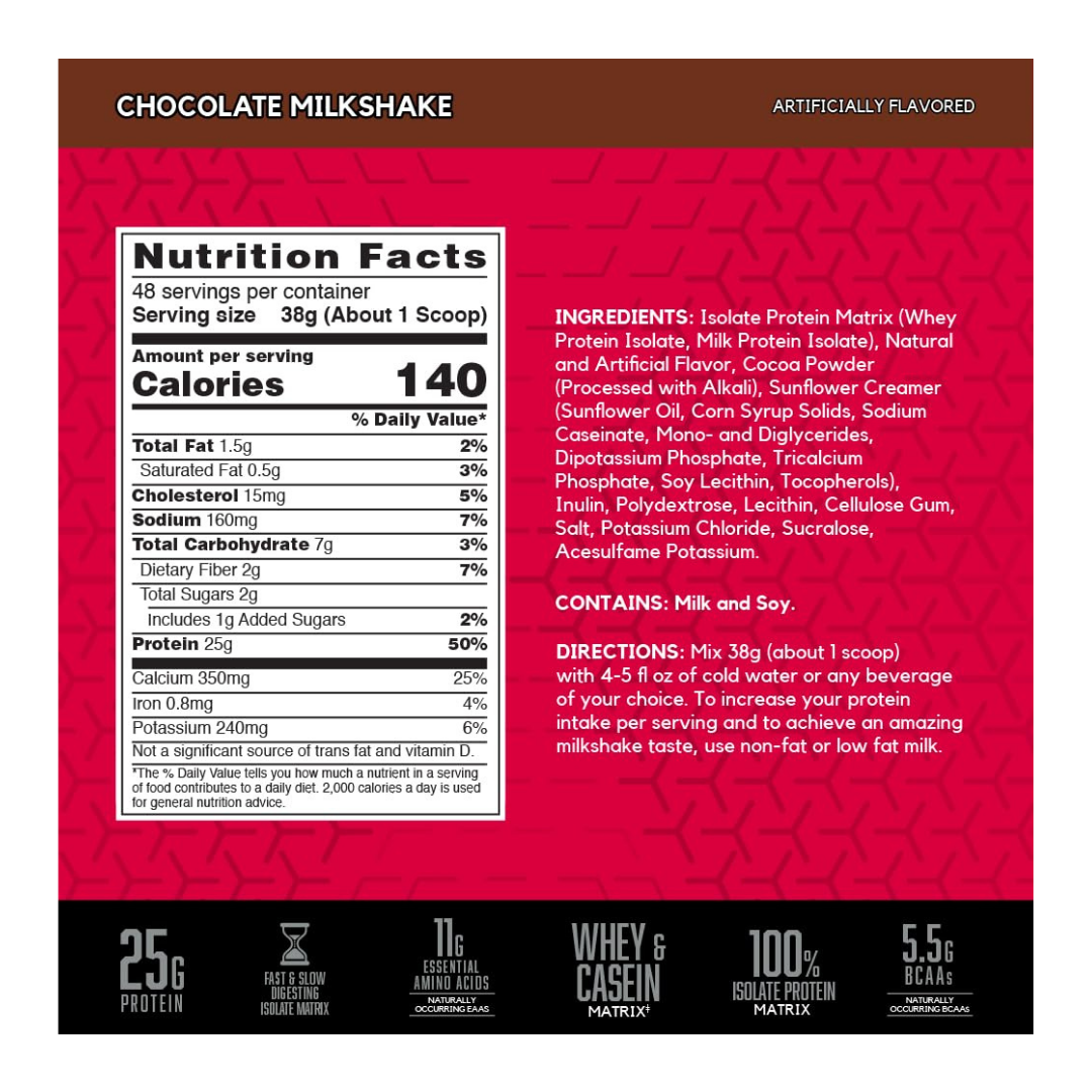 BSN SYNTHA 6 ISOLATE MILK CHOCOLATE 1.8 KG