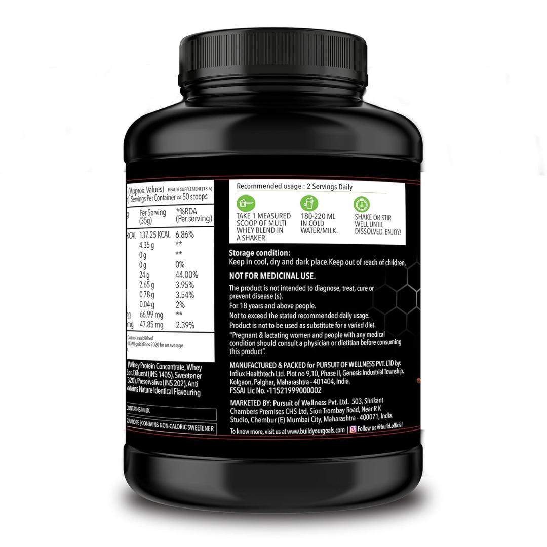 Build Prowl Advance Series Multi Whey Blend-Chocolate-1.75KG