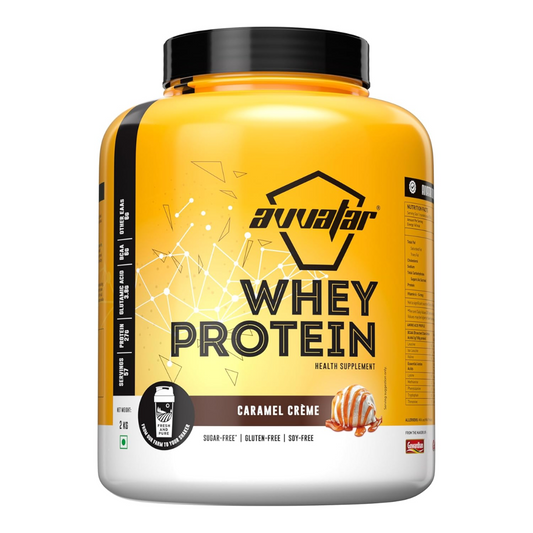 Avvatar Whey Protein-2 Kg-Caramel Cream