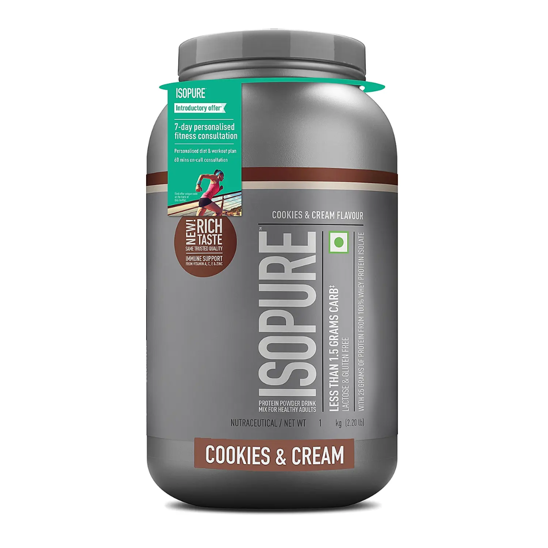 Isopure Low Carb 1 kg Cookies &amp; Cream