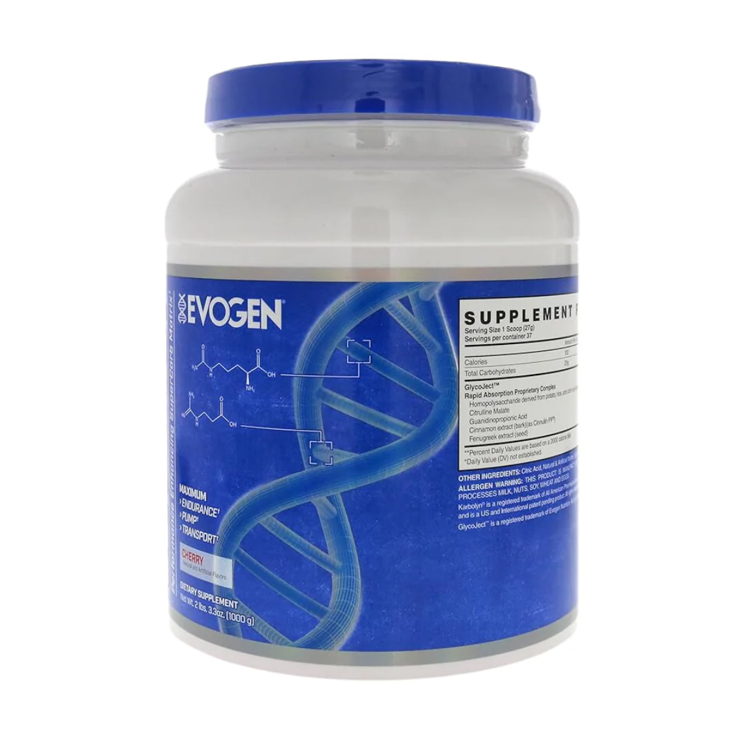 Evogen Nutrition GlycoJect Cherry 36 Servings