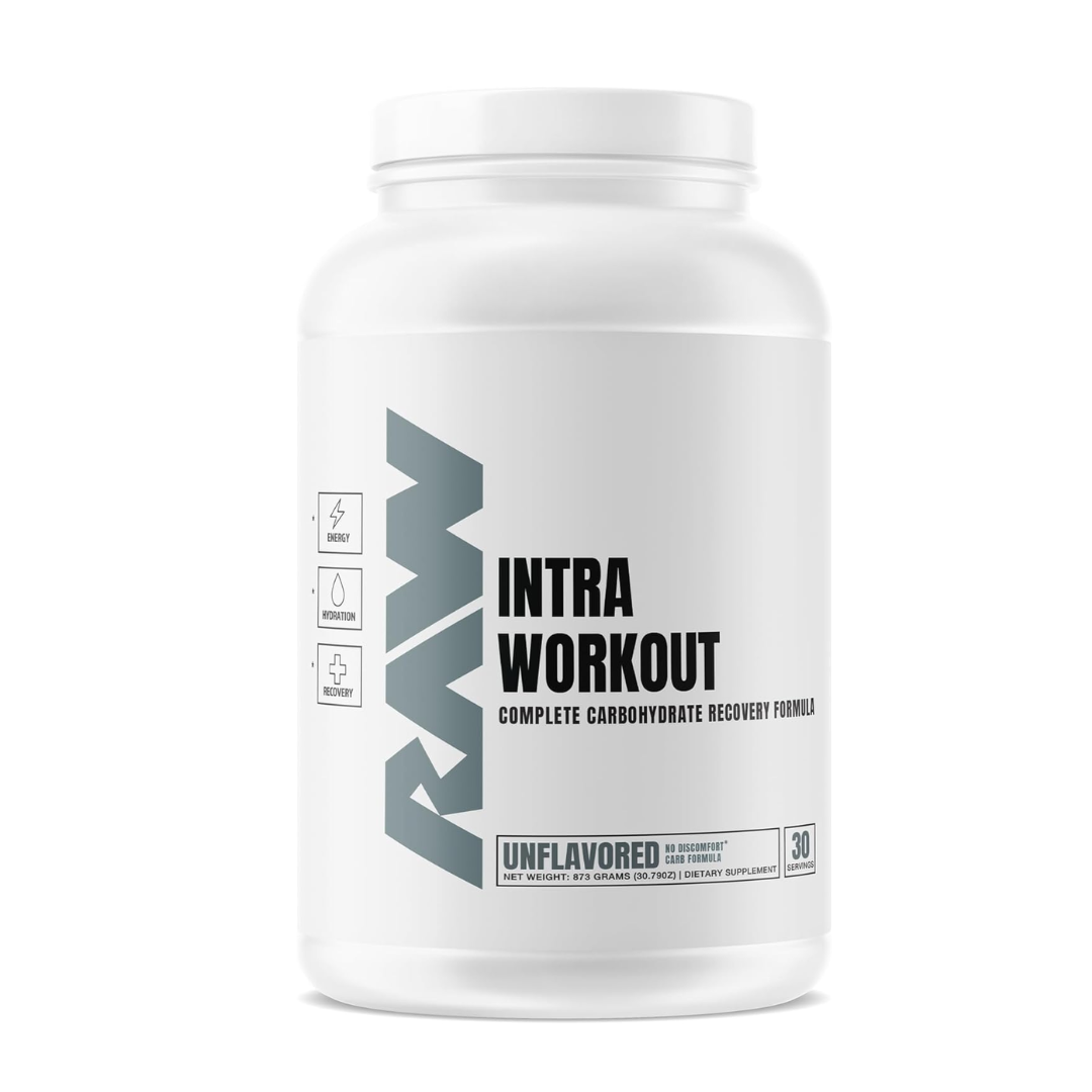 RAW INTRA WORKOUT - UNFLAVORED - 30 SER