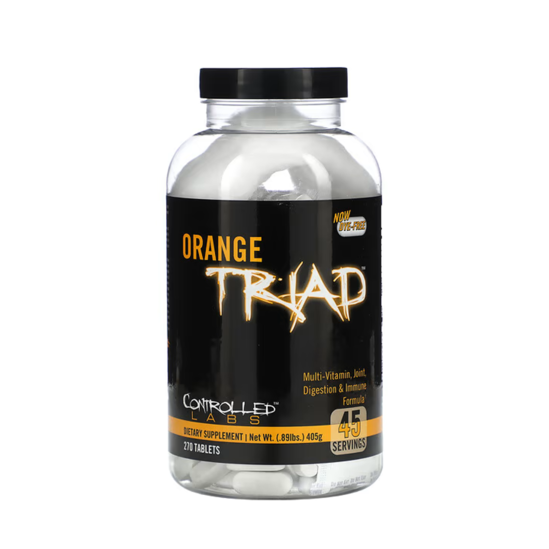 CONTROLLED LABS - ORANGE TRIAD - 270 TABLETS