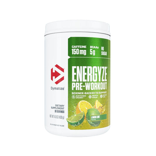 Dymatize Energize Pre-Workout, Lemon Lime - 30 Servings