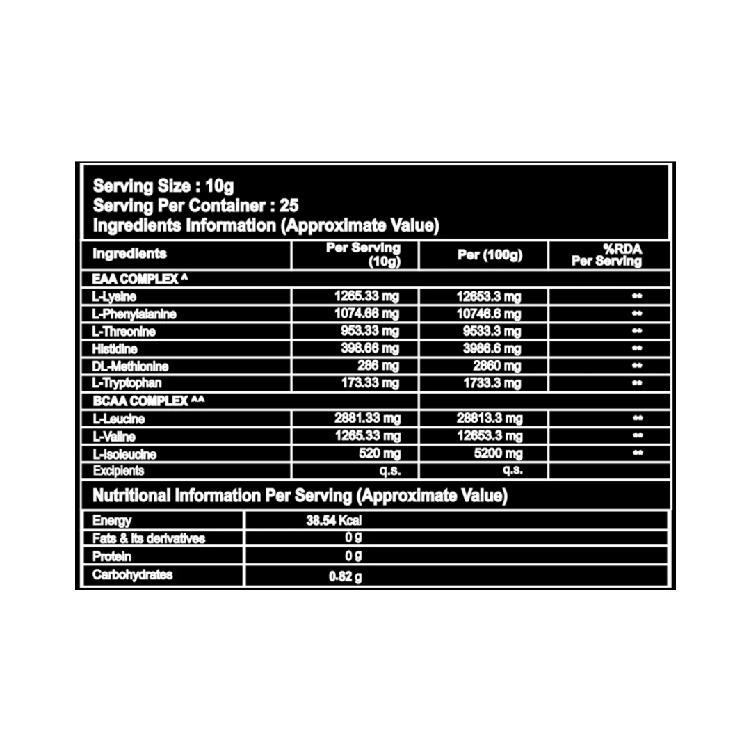 Divine Nutrition EAA Gold Series - By Sahil Khan