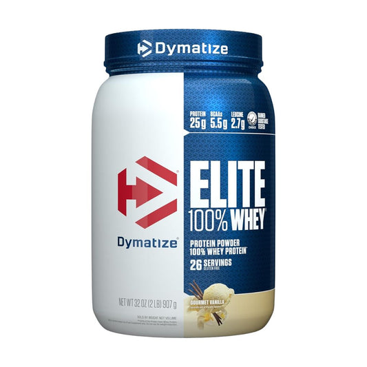 Dymatize Elite Whey Protein 2 lb Gourmet Vanilla